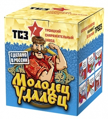 Молодец удалец Салют купить в Балтийске | baltijsk.salutsklad.ru