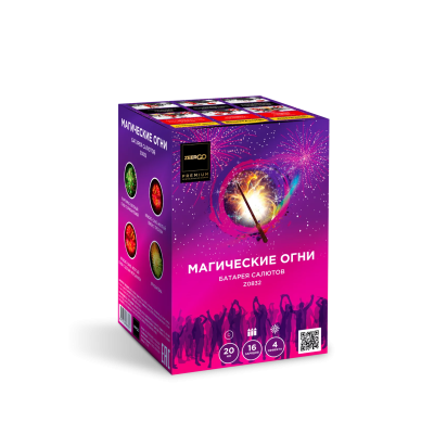 Магические огни Батарея салютов купить в Балтийске | baltijsk.salutsklad.ru