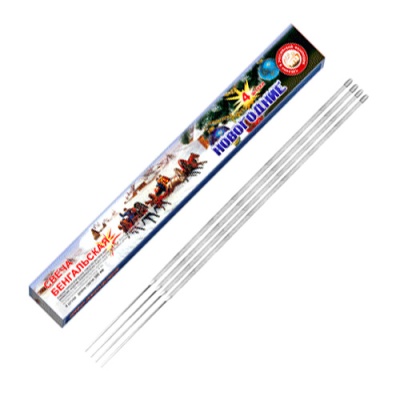 Новогодние 300-4 мм. Бенгальские огни купить в Балтийске | baltijsk.salutsklad.ru