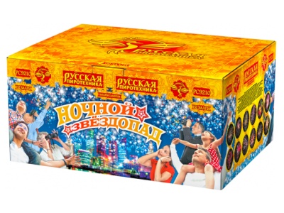 Ночной звездопад Комбинированный Фейерверк купить в Балтийске | baltijsk.salutsklad.ru