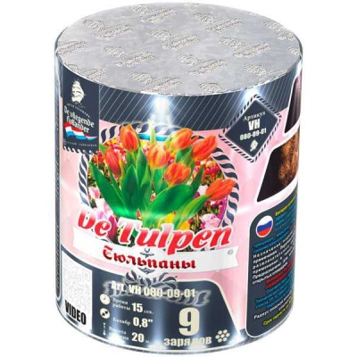 Тюльпаны Батарея салютов купить в Балтийске | baltijsk.salutsklad.ru