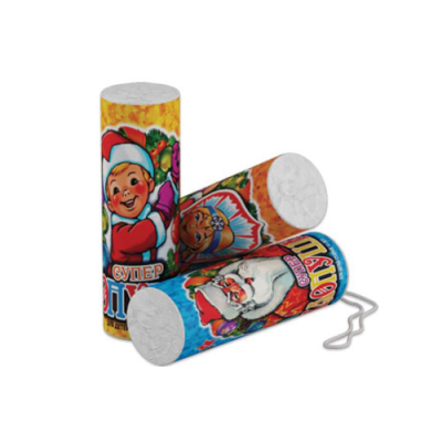 Супер с серпантином Хлопушки купить в Балтийске | baltijsk.salutsklad.ru