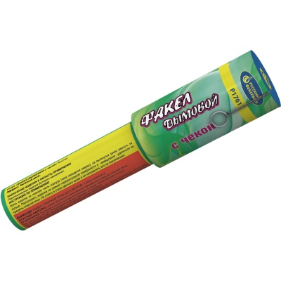 Дымовой (с чекой) зеленый Фальшфейер купить в Балтийске | baltijsk.salutsklad.ru