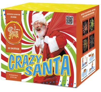 CRAZY SANTA Фейерверк купить в Балтийске | baltijsk.salutsklad.ru