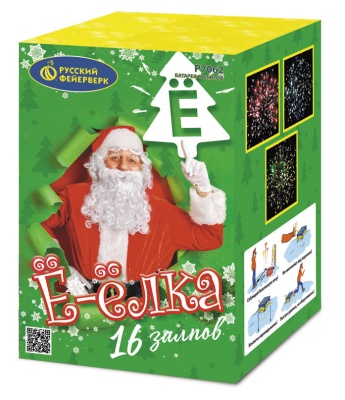 Ё-Ёлка Батарея салютов купить в Балтийске | baltijsk.salutsklad.ru