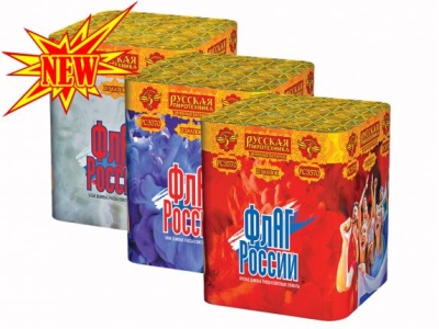 Флаг России Дневной фейерверк купить в Балтийске | baltijsk.salutsklad.ru