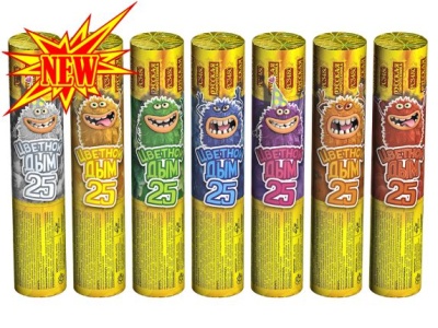 Цветной дым 25 Цветной дым купить в Балтийске | baltijsk.salutsklad.ru